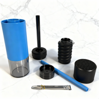 Ensemble de chicha portable mini avec conception à tuyau unique pour une utilisation en voyage, chichas bon marché et chicha en gros