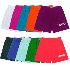 กางเกงขาสั้นออกกำลังกายผู้ชายสีพื้นผ้าตาข่ายผสมคอตตอน ระบายอากาศ แห้งเร็ว เป็นมิตรกับสิ่งแวดล้อม เหมาะสำหรับฤดูร้อน ราคาประหยัด - Product Image 3