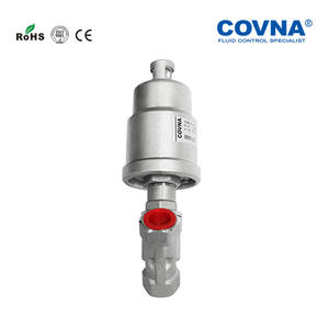 Vanne à siège angulaire pneumatique tout en acier inoxydable COVNA, connexion filetée, simple/double action - pour le contrôle de l'huile, de l'eau et du gaz - Product Image 3