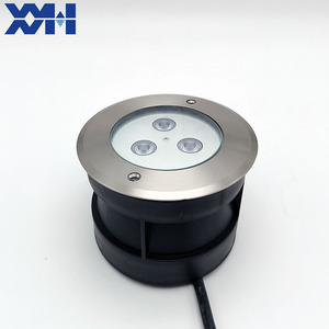 Luz LED Profesional DMX512 para Empotrar en Suelo, 5W 6W, IP68, Acero Inoxidable SS304, Lámpara Enterrada para Proyectos de Paisajismo y Fachadas de Prestigio - Product Image 2
