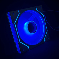 Ventilateur de châssis ARGB synchrone OEM ODM Prism 5Pro 5V3 à aiguille 12CM MUTE PWM avec lampe à miroir infini