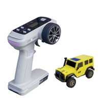 Nouveau modèle de voiture télécommandée électrique RC miniature LDARC X43 1/43, Crawler de bureau RTR 4x4 à code tournant, Jouets pour adultes et enfants