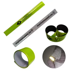 Whosale Colorful Plain Fluorescent Plastic Slap Bracelet custom slap bracelets