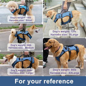 <span class=keywords><strong>Harness</strong></span> Pengangkat Anjing Penyangga Seluruh Tubuh untuk Pemulihan, Rompi Rehabilitasi Hewan Peliharaan Desain Cetak Modern Nyaman untuk Anjing Tua dengan Arthritis - Product Image 5