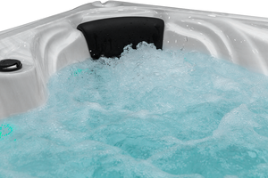 Bañera de hidromasaje para 5 personas, spa familiar sexy, bañera de hidromasaje acrílica, portátil, Led, chorro de aire, Whirlpool - Product Image 6