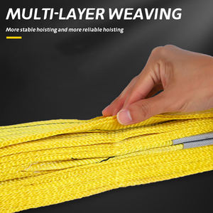 기능성 2t <span class=keywords><strong>3t</strong></span> 6t 폴리에스터 웨빙 내구성 플랫 리프팅 슬링 - Product Image 5
