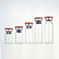 Échantillon Gratuit Flacon en Verre Lyophilisé pour Injection 3ml 5ml 6ml 7ml 8ml 10ml 15ml Flacon Botox