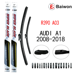 Baiwon Custom Wholesale Factory <strong>Price</strong> Car Windshield Wiper Natural Rubber Front Wiper Blades for <strong>Audi</strong> <strong>A1</strong> 2008-2018 in Rainy - Product Image 1