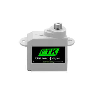 Servo numérique PTK 7350MG-D 5,5g à engrenages métalliques, servo RC dédié aux avions d'intérieur F3P EPP - Product Image 1