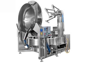 Mixer Industriale Automatico a <span class=keywords><strong>Gas</strong></span> per Cottura, Impastatrice Planetaria per Alimenti - Product Image 1
