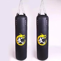 Sac de frappe de boxe, sac de frappe suspendu pour l'entraînement, sac de frappe en PU pour la boxe, sac creux