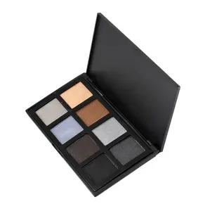 Oscuro Color 8 cosméticos paleta maquillaje No etiqueta de sombra de ojos sin marca