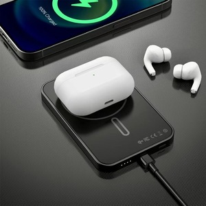 2025 nuevo banco de energía de cargador inalámbrico magnético de batería de estado sólido 3 en 1, Qi2 certificado 10000mAh ultrafino, carga rápida de la USB-C - Product Image 4