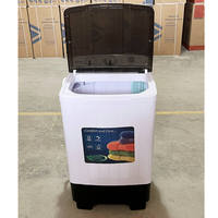 Machine à laver semi-automatique à cuve unique de 15 kg pour usage domestique avec logo de marque personnalisé