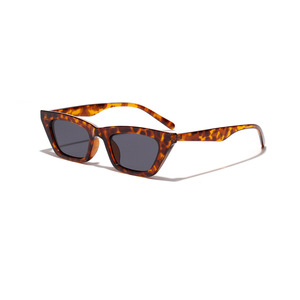 Luckyd175 — lunettes <span class=keywords><strong>de</strong></span> soleil Vintage pour femmes, verres solaires miroir UV400, classiques rétro, tendance, carré réfléchissant, léopard - Product Image 4