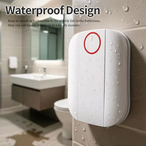 Waterproof Wall Mounted Doorbell Emergency <b>Call</b> Button Silent Electric Alert Device for Bathroom - Product Image 1