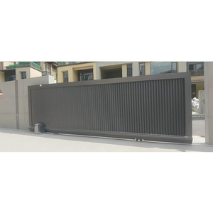 Qigong Automatic Aluminium Gates Einziehbares Falttor Villa <span class=keywords><strong>Gate</strong></span> Transla table Door für Garten/Haus/Hof - Product Image 5