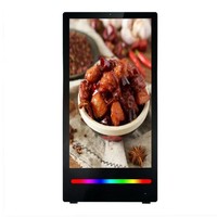 Écran LED multifonctionnel contrôlé par le cloud CMS-Affichage dynamique du menu de restauration et écran de service de personnalisation