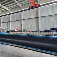 Tuyau d'eau en polyéthylène HDPE PE100 EN12201 pour l'alimentation et la distribution d'eau potable souterraine