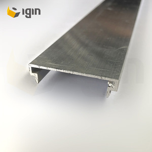 แผ่นปิดขอบประตูอลูมิเนียมอัลลอยด์ Igin รุ่น 28025-30 ซีรีส์ 6000 สำหรับฉากกั้นสำนักงาน - Product Image 1