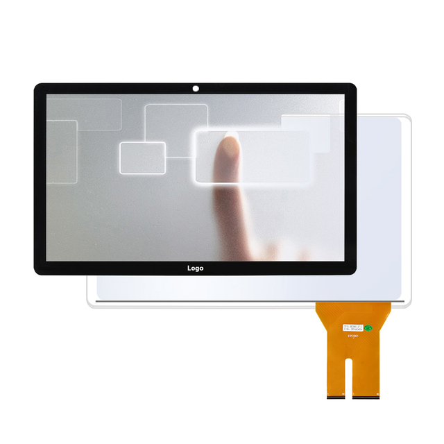 7 Inch Touchscreen RS232 I2C 10 Points Projected Capacitive PCAP Touch Screen Panel with Cover Glass Overlay Kit
