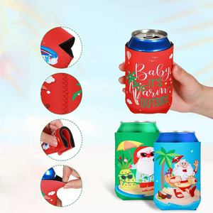 Custom Print 12oz 355ml Fatty Beer Cola Cans Neoprene Insulated Sleeves Soda Beverage <strong>Koozies</strong> - Product Image 5