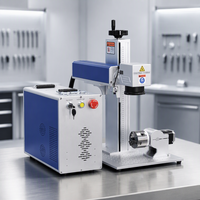 Machine de marquage et de gravure au laser à fibre JPT M7 MOPA 100W ActionLasers, marquage couleur 2.5D sur métal, EZCAD2