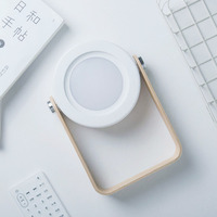 Lampe de table LED portable pliable à intensité variable tactile avec chargement USB