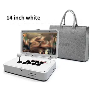 Video LCD Game Console Pandoras 6067 IN 1 Box Gaming 14 Inch Mini WiFi 2 Player Video Folding Portable Arcade Game Console