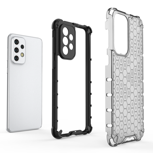 Cover ibrida in silicone rigido con bumper per Samsung <span class=keywords><strong>Galaxy</strong></span> <span class=keywords><strong>A33</strong></span> 5G - Product Image 2