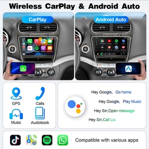 Control de Volumen y Reproductor de Música para Auto con Botones en el Volante de 9 Pulgadas, GPS, Compatible con Dodge Journey 2011-2019 - Product Image 2