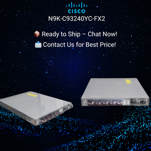 สวิตช์แกนกลาง Nexus 9300 ซีรีส์ รุ่น N9K-C93240YC-FX2 48x25G + 12x100G QSFP ชั้น 3 พร้อมการรับประกัน 1 ปี รองรับ SNMP พร้อมจัดส่ง - Product Image 2