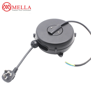 Enrouleurs de câbles électriques rétractables Mella, cordons compacts de 5 m, enrouleurs de rallonges murales pour aspirateurs et appareils électroménagers - Product Image 2