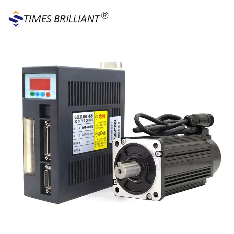 China low price 80ST-M02430 750W 1KW AC Servo Motor And Driver Controller set for cnc machine