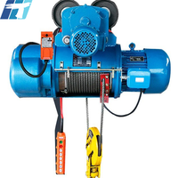 Palans électriques à câble CD1 MD1 de 0,5 tonne, 1 tonne, 2 tonnes, à vitesse simple/double, télécommandés, IP54/IP55, pour pont roulant