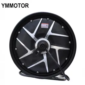 Meilleure vente moteur de vélo électrique à couple élevé YM-10inch 1200W moteur de moyeu à disque moteur BLDC à haute efficacité moteur de remise en état de vélo électrique