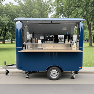 2025 Truck Hot Dog Burger Trailer <b>Barbeque</b> Charcoal <b>Grill</b> Food Van - Product Image 3