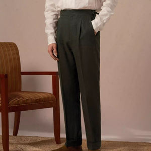 <span class=keywords><strong>Pantaloni</strong></span> Casual da <span class=keywords><strong>Uomo</strong></span> a Gamba Dritta per il Pendolarismo, <span class=keywords><strong>Pantaloni</strong></span> Formali Classici da <span class=keywords><strong>Uomo</strong></span>, <span class=keywords><strong>Pantaloni</strong></span> in Lino da <span class=keywords><strong>Uomo</strong></span>, Servizi di Produzione OEM - Product Image 3