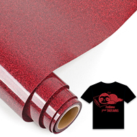 Vinilo de transferencia de calor con purpurina de alta calidad LYA Glitter HTV Plotter vinilo de corte mejor para manualidades DIY e impresión de camisetas