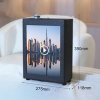 Diffuseur d'arômes mural CNUS ADS150 1000 ml avec verrou de sécurité, affichage vidéo Wi-Fi intelligent, machine à parfum pour hôtel, nébuliseur de parfum
