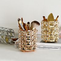 Brillant Cristal Cosmétique Stylo Brosse Pot Ongles Brosse Conteneur Porte-Brosse À Ongles