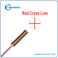 Module laser point rouge diamètre 9 mm 40 mW, pointeur laser à distance