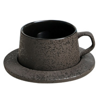 Japanse Koffie Cup Set Retro Creatieve Keramische Cappuccino Latte Cup Set Magnetrons En Vaatwassers Veilig