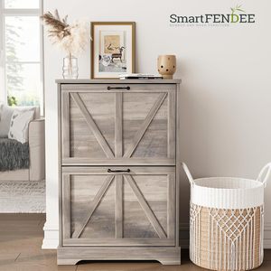 Armoire à chaussures haute 2026 <span class=keywords><strong>avec</strong></span> banc à chaussures rembourré, <span class=keywords><strong>porte</strong></span>-<span class=keywords><strong>manteau</strong></span>, panneaux muraux, couvercle pivotant, armoire à chaussures ultra-fine - Product Image 5