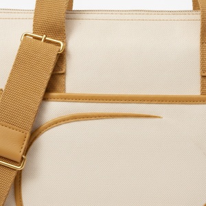 กระเป๋าใส่ไม้พายพิคเคิลบอลแบบมีซิป Heritage Canvas รุ่น Zip Court Tote ใส่ไม้พายได้ 3 อัน ผลิตจากผ้าฝ้ายผสมโพลีเอสเตอร์ รับสกรีนโลโก้ ขายส่ง กระเป๋าสำหรับกีฬาเทนนิสและพาเดล - Product Image 2