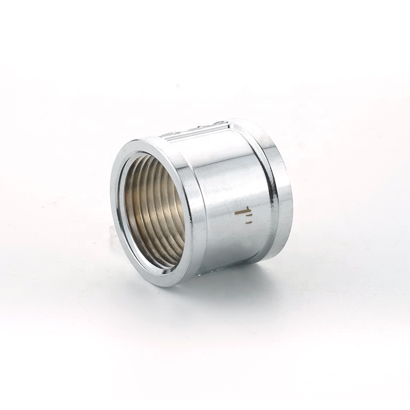 1/2 3/4 1 inch Water Copper Threaded Pipe Nipple Brass Fitting Connector