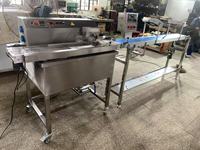 Machine de ligne de production d'enrobage de chocolat de framboise de fraises congelées