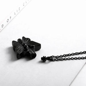 2025 toptan altın paslanmaz çelik kelebek kremasyon çömleği kül takı kolye hatıra kolye - Product Image 4