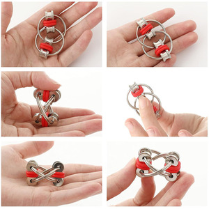 Juguete Antiestrés con Forma de Cadena de Bicicleta, Alivio de la Ansiedad para Adultos y Niños, Juguetes Sensoriales para el Autismo - Product Image 6