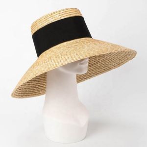2018 Summer Striped Style Wide Brim Sun <b>Hat</b> <b>for</b> Women Wheat Straw Bach <b>Hat</b> <b>for</b> Daily Party Fishing Casual Outdoor Travelling - Product Image 1